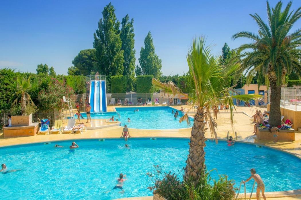 Mobilhome Au Camping Les Salins De La Gardiole Ex Camping Europe Vic-la-Gardiole Buitenkant foto