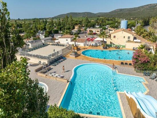 Mobilhome Au Camping Les Salins De La Gardiole Ex Camping Europe Vic-la-Gardiole Buitenkant foto