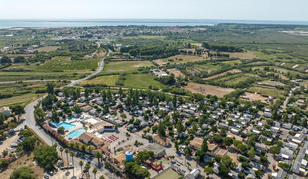 Mobilhome Au Camping Les Salins De La Gardiole Ex Camping Europe Vic-la-Gardiole Buitenkant foto